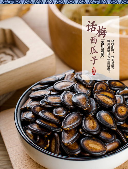 話梅西瓜子 休閑零食的鮮美之選